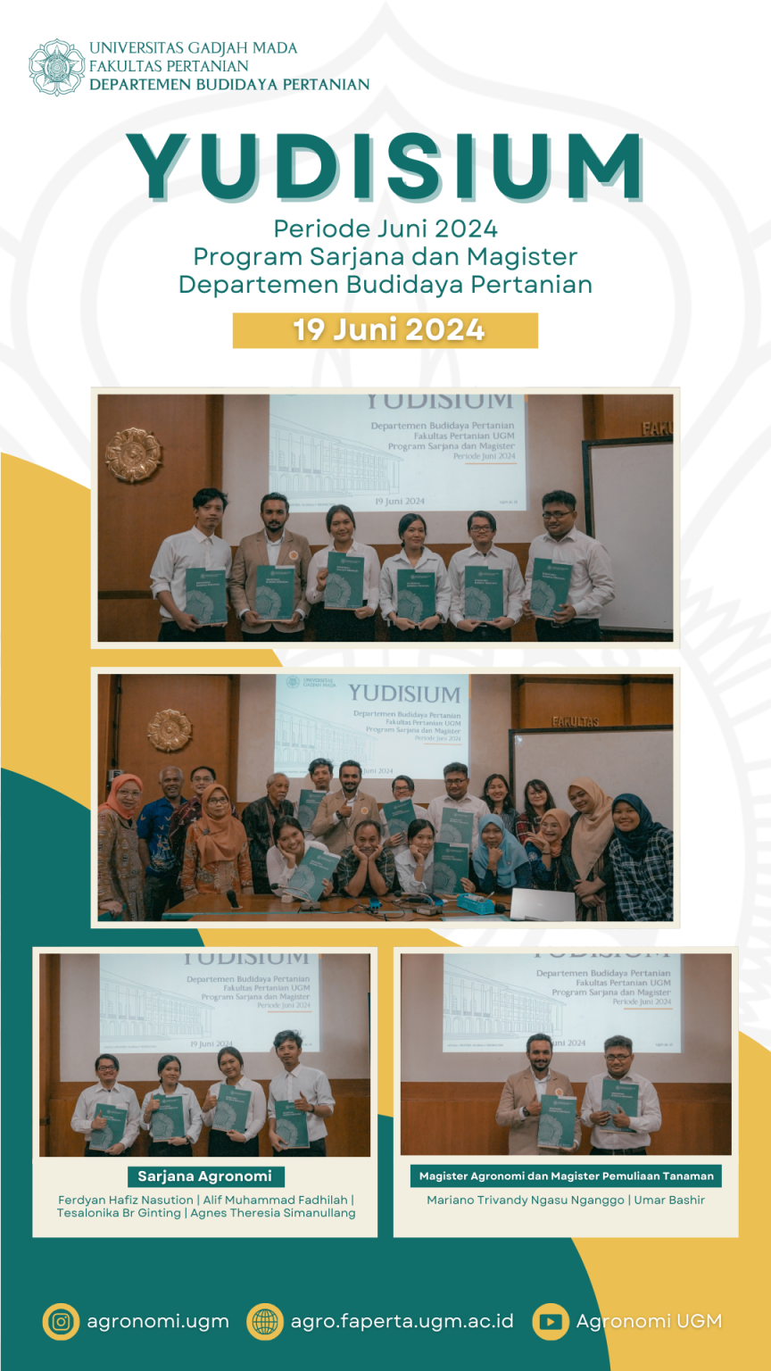 Yudisium Program Sarjana Dan Magister Periode Juni 2024 – Departemen ...